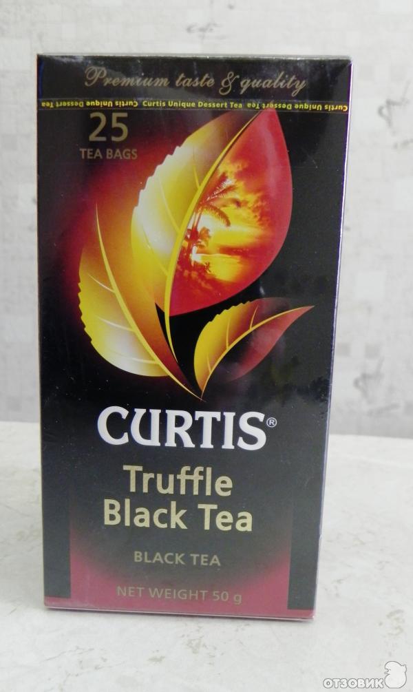 Чай черный Curtis Truffle Black Tea с зернами какао и ароматом трюфеля фото