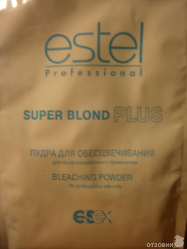 Пудра для обесцвечивания волос Estel Super Blond Plus фото