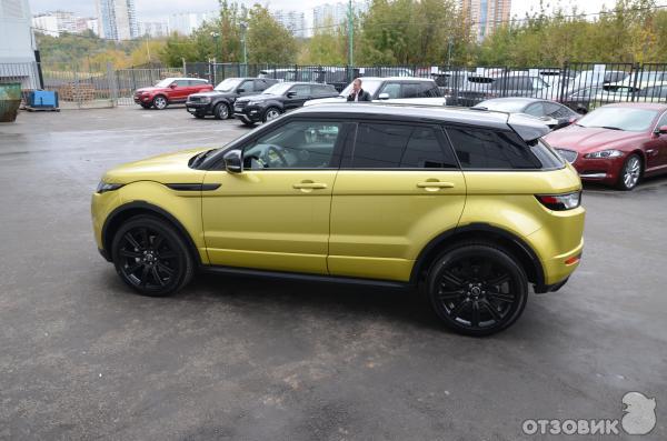 Автомобиль Range Rover Evoque - внедорожник фото