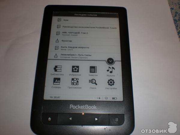 Электронная книга PocketBook Touch 622 фото