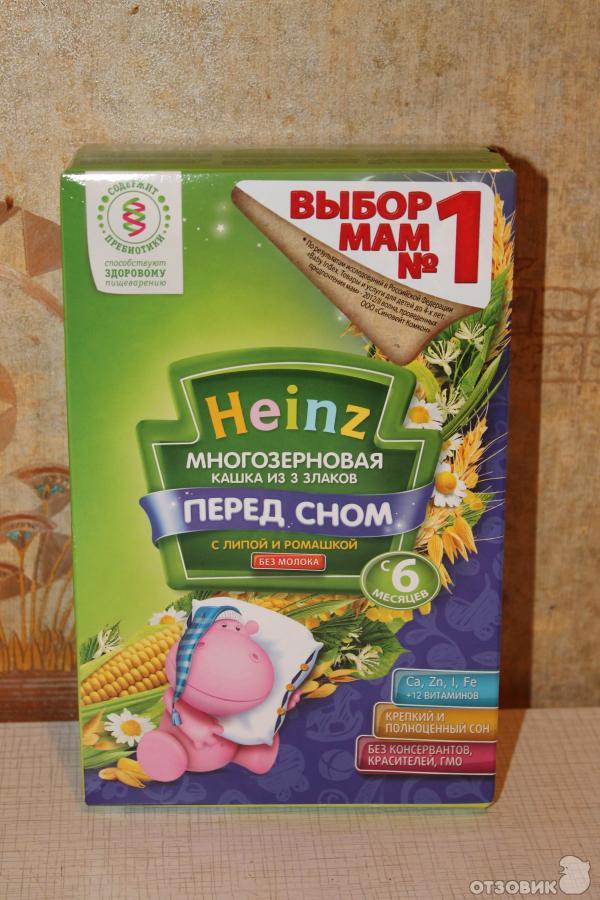 Детская каша Heinz фото