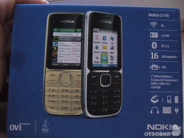 Мобильный телефон Nokia С2-01 фото