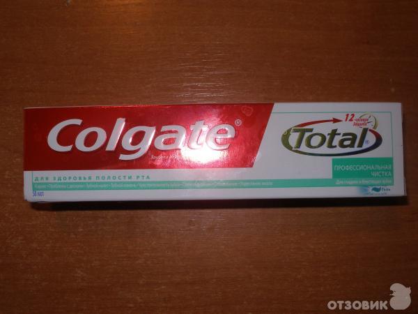 Зубная паста Colgate Total 12 Pro-Clean Gel фото