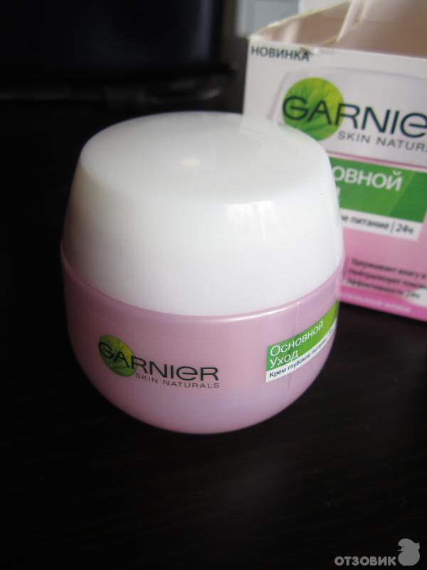 Крем для лица Garnier Основной уход Глубокое питание 24часа фото