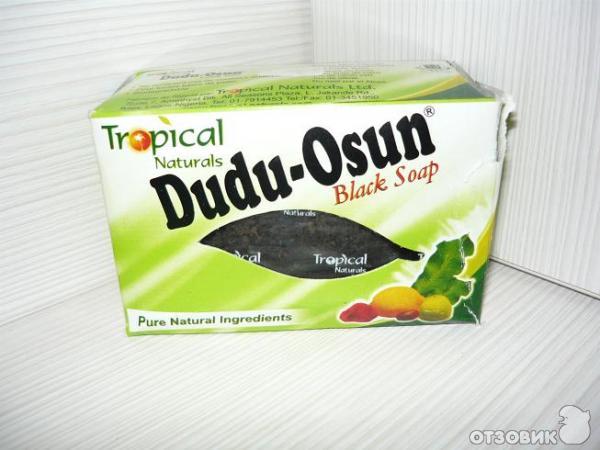 Африканское черное мыло Tropical Naturals Dudu-Osun фото