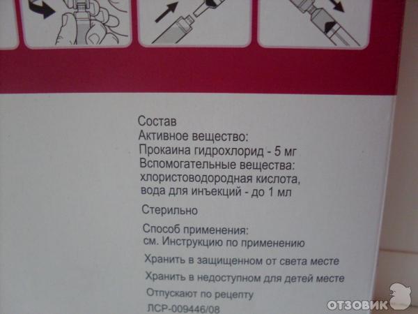 Новокаин Буфус фото