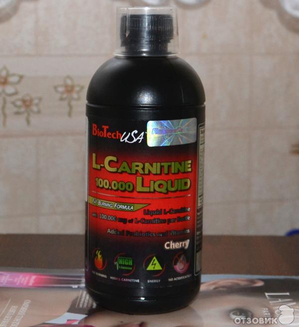 БАД BioTech L-Carnitine 100000 liquid фото