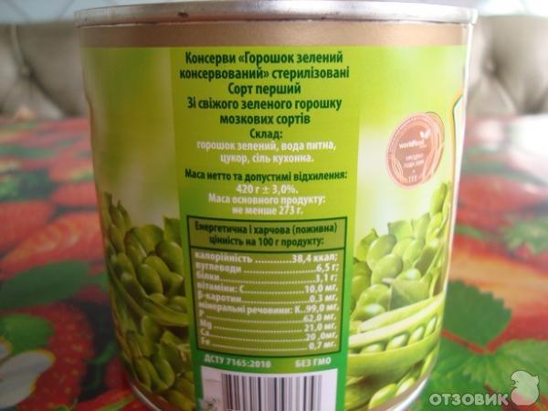 Зеленый горошек консервированный углеводы. Зелёный горошек консервированный состав. горошек зеленый верес отзывы.
