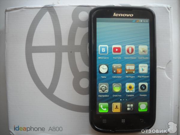 Смартфон Lenovo IdeaPhone A800 фото