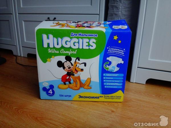 Подгузники Huggies Ultra Comfort для мальчиков фото