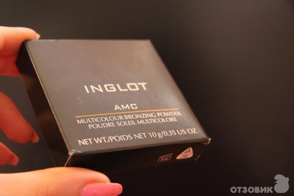 Пудра - бронзер Inglot AMC Multicolour Bronzing Powder фото