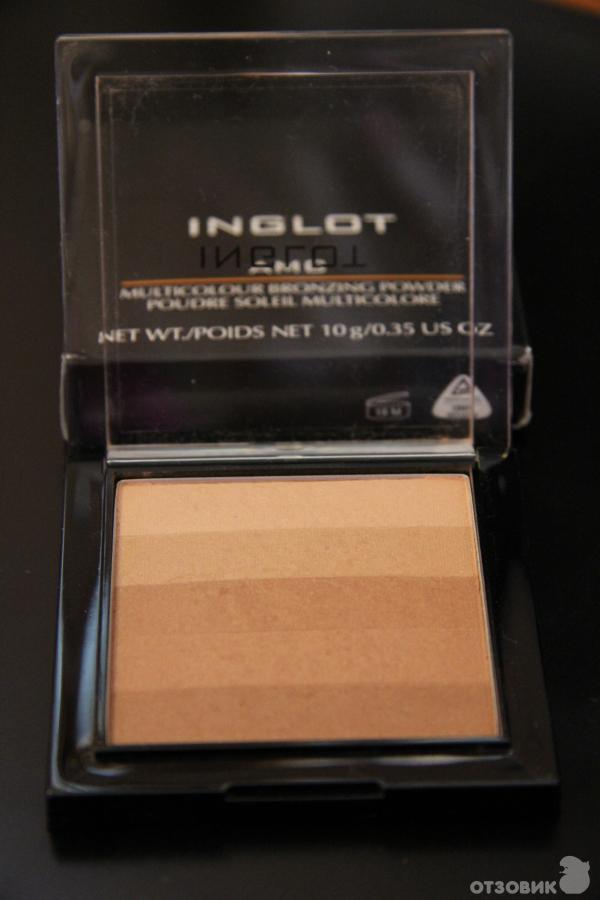 Пудра - бронзер Inglot AMC Multicolour Bronzing Powder фото