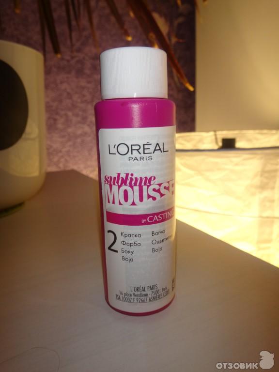 Краска для волос Loreal Paris Sublime Mousse фото