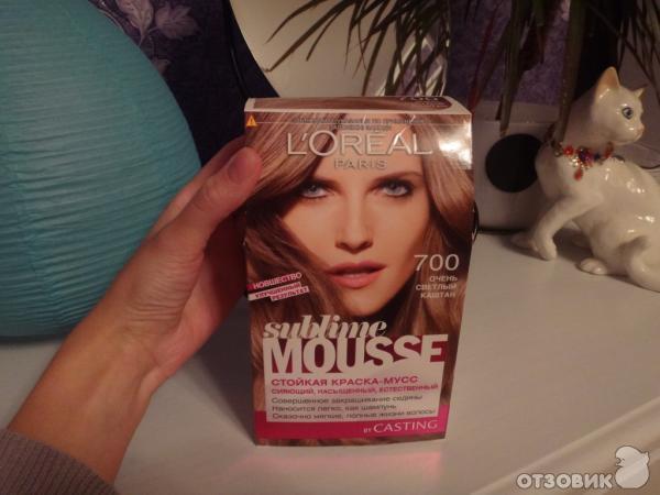 Краска для волос Loreal Paris Sublime Mousse фото