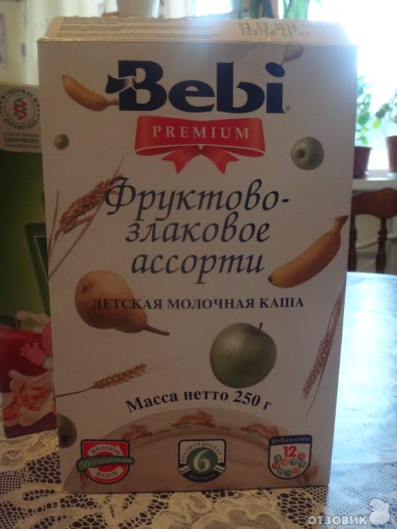 Детская каша Bebi Premium фото