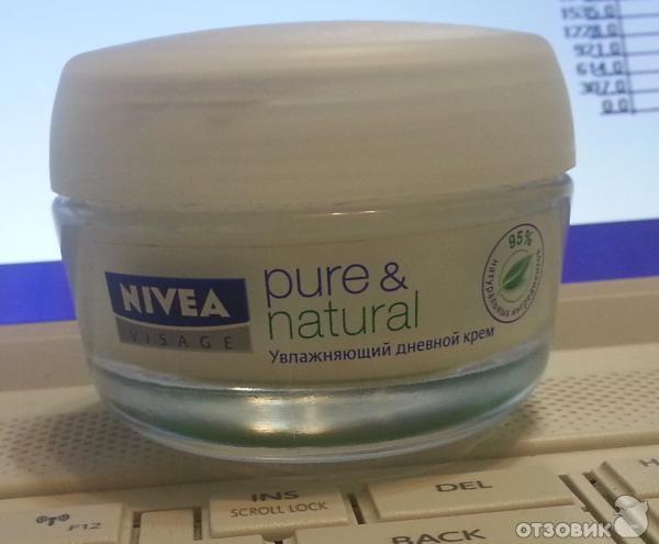 Увлажняющий дневной крем Nivea Visage Pure & Natural фото