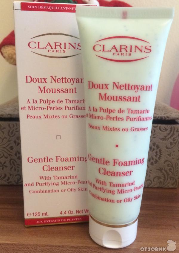 Мусс для умывания Clarins Doux Nettoyant Moussant фото