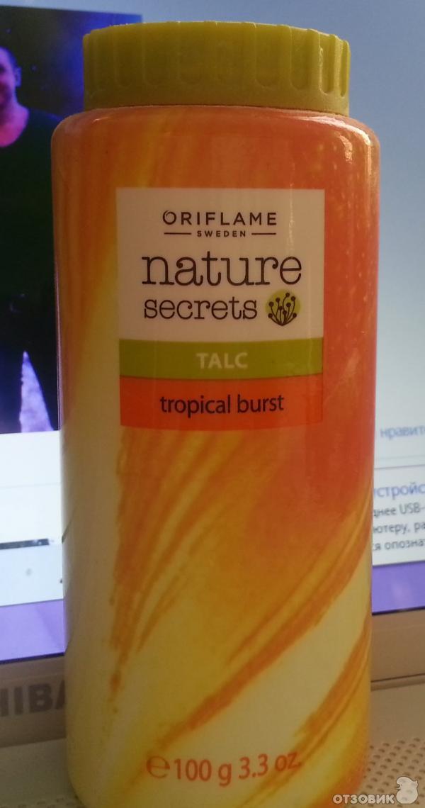 Тальк для тела oriflame nature secrets tropicfl burst фото