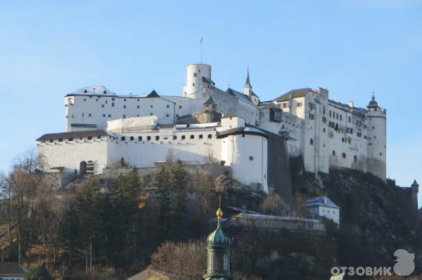 Крепость Хоензальцбург (Австрия, Зальцбург) фото