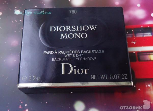 Тени для век Dior Diorshow Mono фото