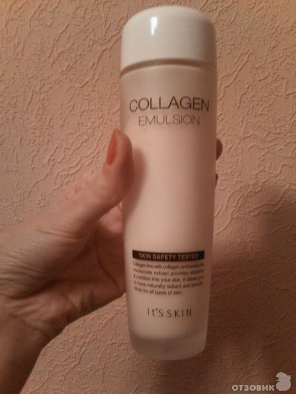 Эмульсия для лица с коллагеном Collagen emulsion IT`S SKIN фото