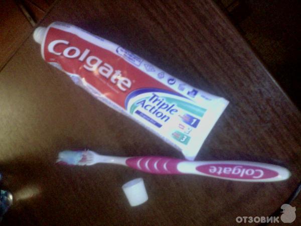 Зубная паста Colgate Triple Action фото