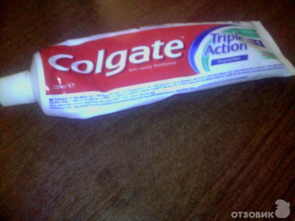 Зубная паста Colgate Triple Action фото