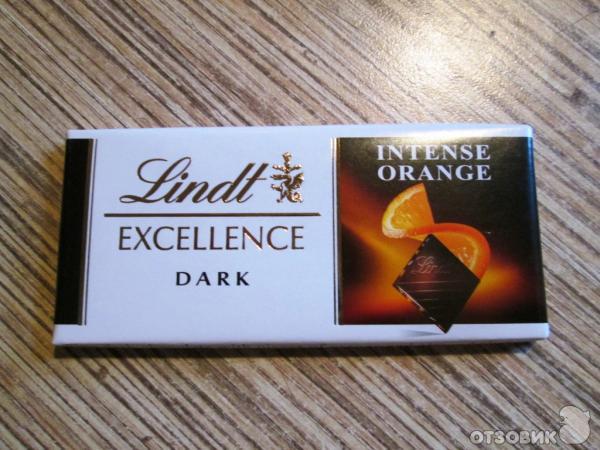 Шоколад Lindt Dark Intense Orange