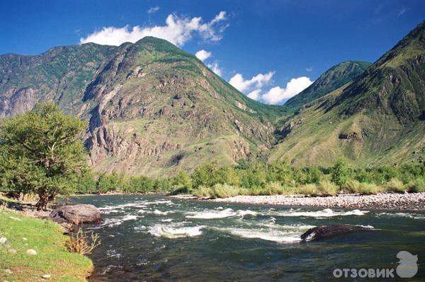 Чульчинский водопад Учар (Россия, Алтай) фото