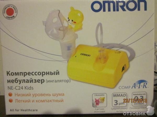 Компрессорный небулайзер (ингалятор) Omron NE-C24 Kids фото