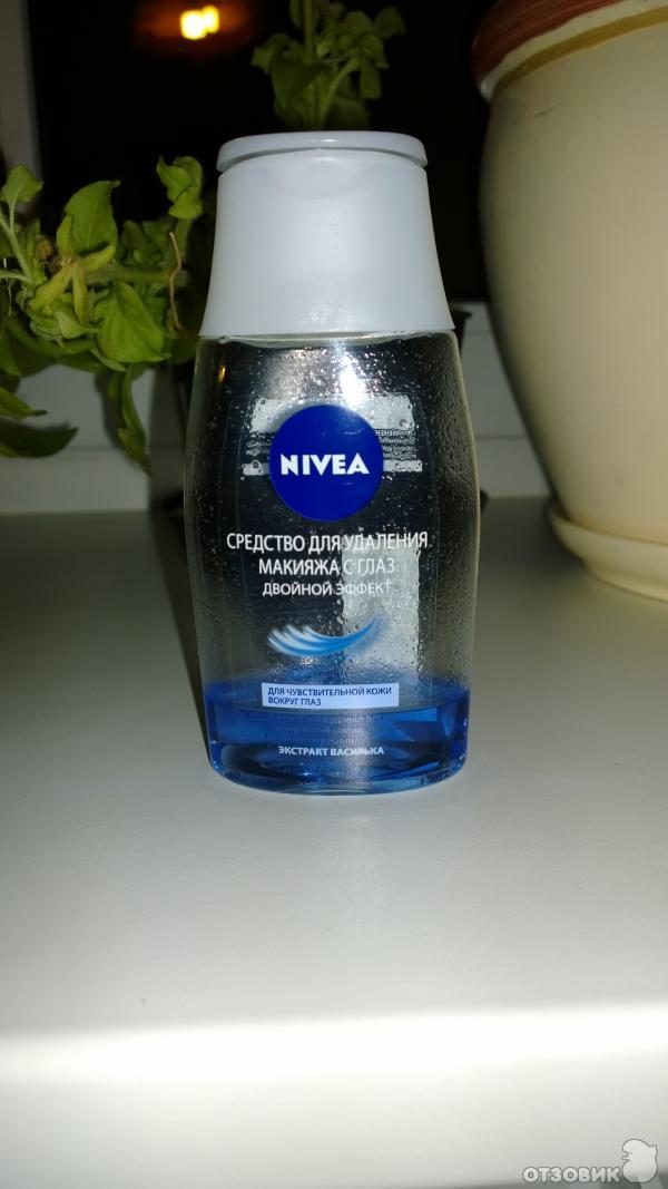 Средство для удаления макияжа с глаз Nivea Двойной эффект фото