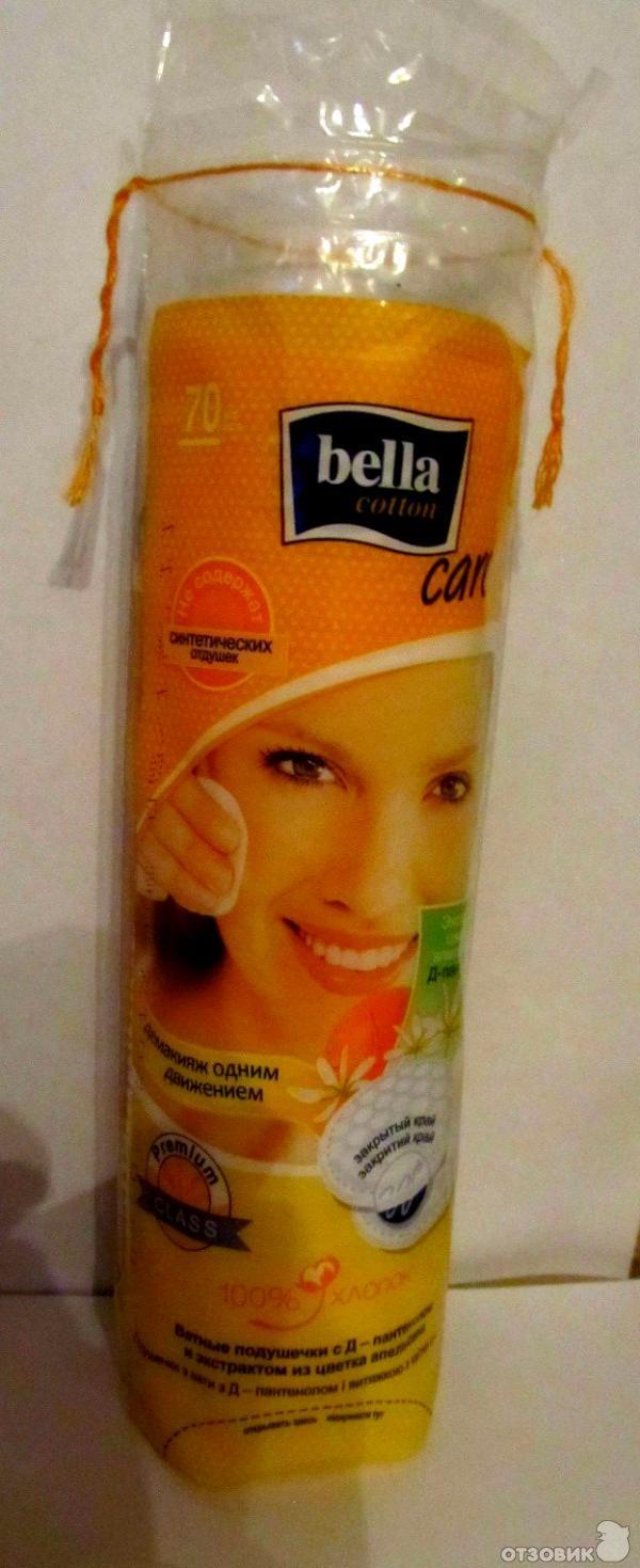 Ватные подушечки BELLA COTTON CARE с D-пантеноломи экстрактом цветка апельсина фото