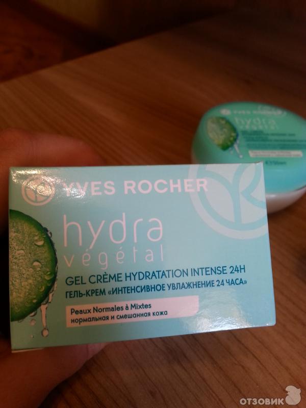 Насыщенный крем Yves Rocher Hydra Vegetal Интенсивное увлажнение 24 часа фото